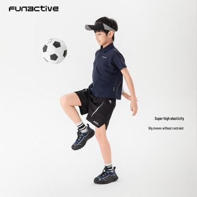 FUN ACTIVE Boy's Summer Loose Fit Athletic Shorts
