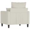 Cream Velvet Armchair 60 Cm