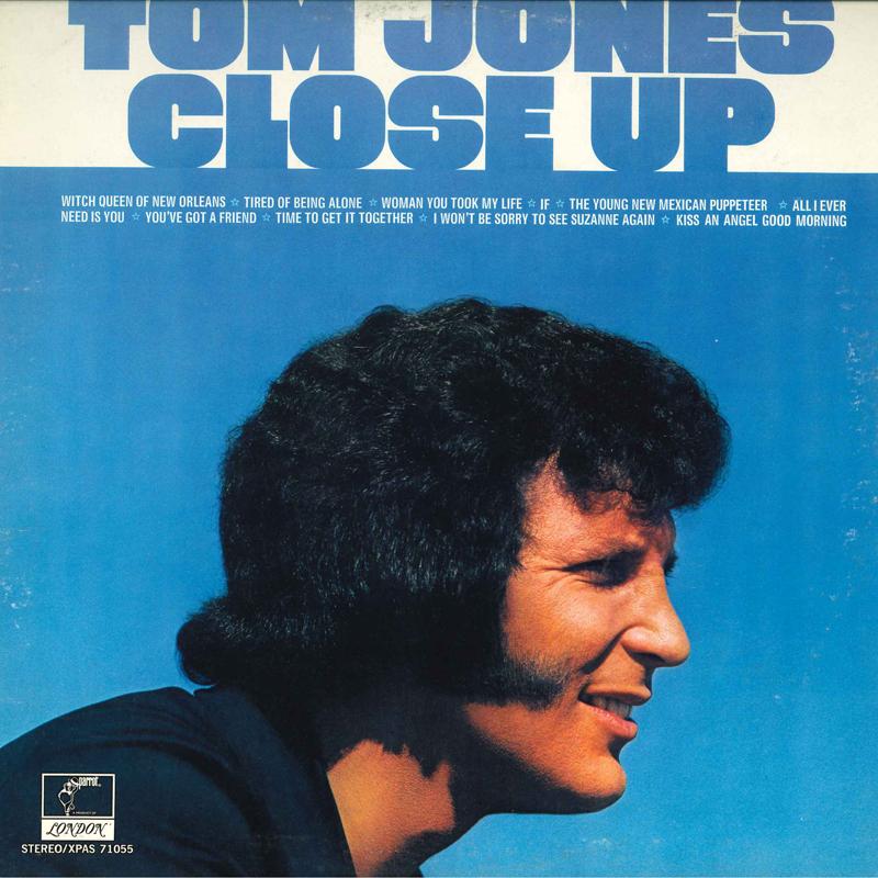 Виниловая пластинка ТОМ ДЖОНС Close Up XPAS71055 LONDON 1972 US Pop Б/у