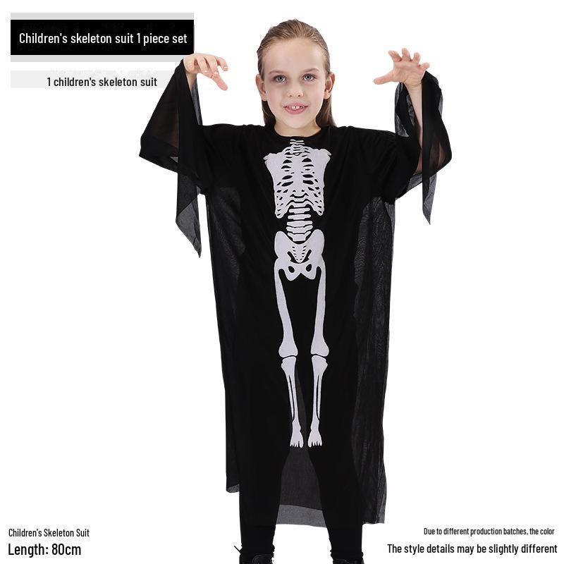 Halloween & Masquerade Costumes: Ghost Festival Outfits, Skull Gloves, and Carnival Performance Wear