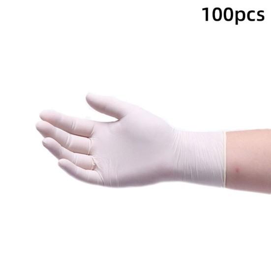 100Pcs Universal Nitrile Latex Mechanic Working Protective Disposable Gloves
