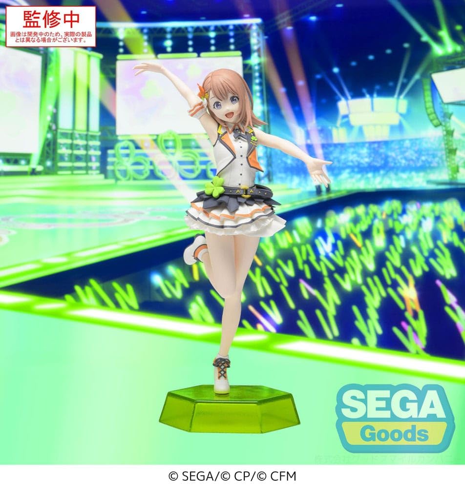 SEGA GOODS Minori Hanasato 15cm Hatsune Miku Colorful Desktop Decoration Fig. Stage!