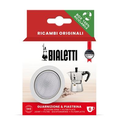 Originální Náhradní Díly Moka Express 6 Šálků Brikka 4 Šálky Dvojí Použití Balení & Filtr Originální Náhradní Díly