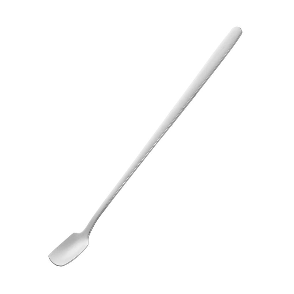 Ancafe Square Long Teaspoon Dessert Parfait Stainless Steel Mudler