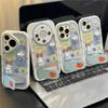 Blue Rabbit Phone Case for IPhone 16/15 Promax Cartoon 14 Anti Drop 13 Creative 12 Advanced 11