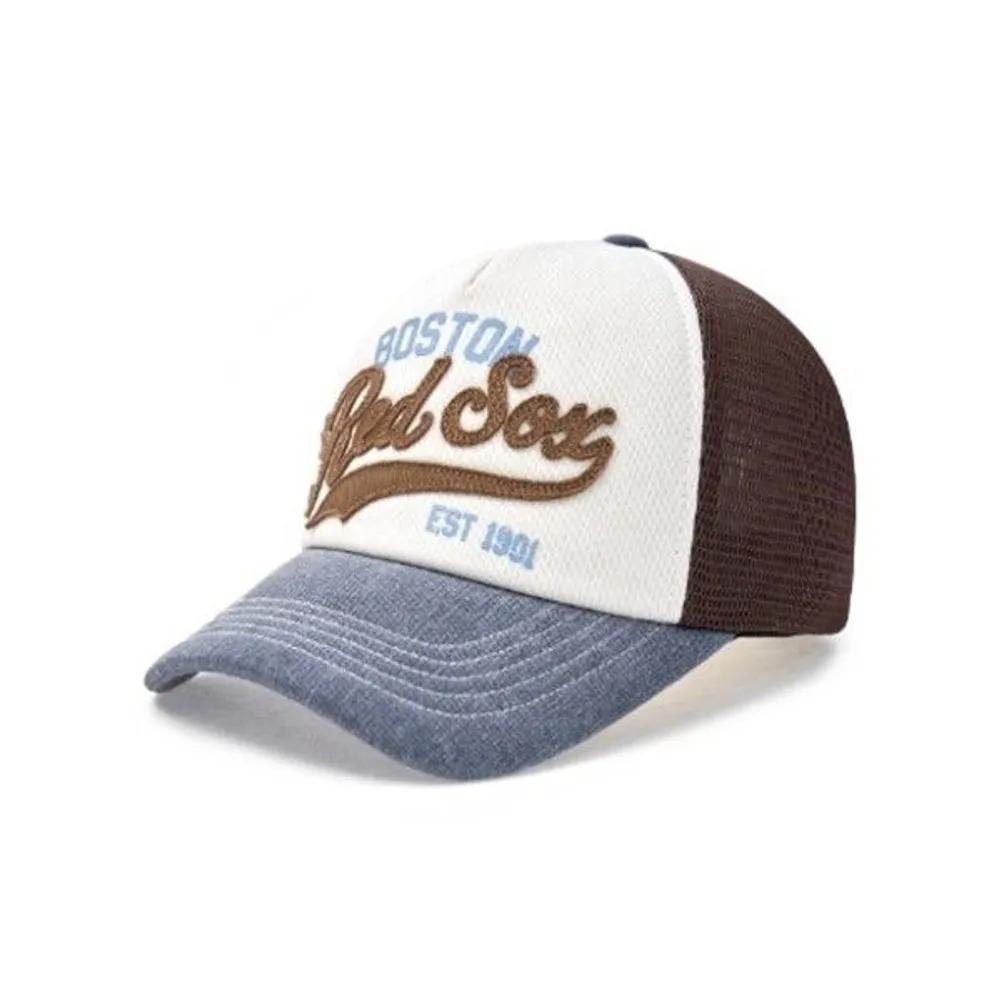 [MLB] Cap JQT 3AMCV0153-43NYS Varsity Vintage Mesh Cap Boston Red Sox FREE