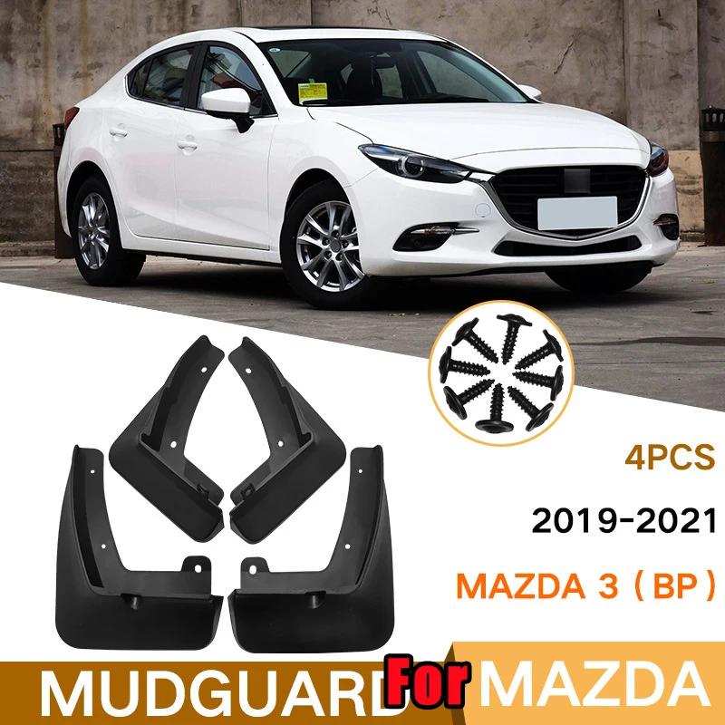 4pcs/Set Mudflaps For Mazda 3 2004-- 2008 2011- Hatchback Hatch Mud Flaps Splash Guards Mudguards Mud Flap Front Rear Fender