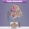 Seven Chakra Crystal Tree,Chakra Tree Of Life for Positive Energy,Fengshui Healing for Home Decor,Lucky Gemstones,Crystal Gifts Money Decoration