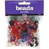 Exclusive Blend of Round Faceted Acrylic Beads. Ref 618780