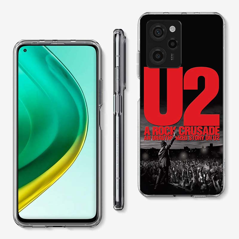 

Чехол для телефона Band U2 для Xiaomi Poco M8 M7 M6 M4 M3 X7 X6 X4 Pro F7 Ultra M5S Mi 14 14T 15 15T 12T 10T Pro 12S 12 11 Lite Co Xiaomi Mi 11 Lite