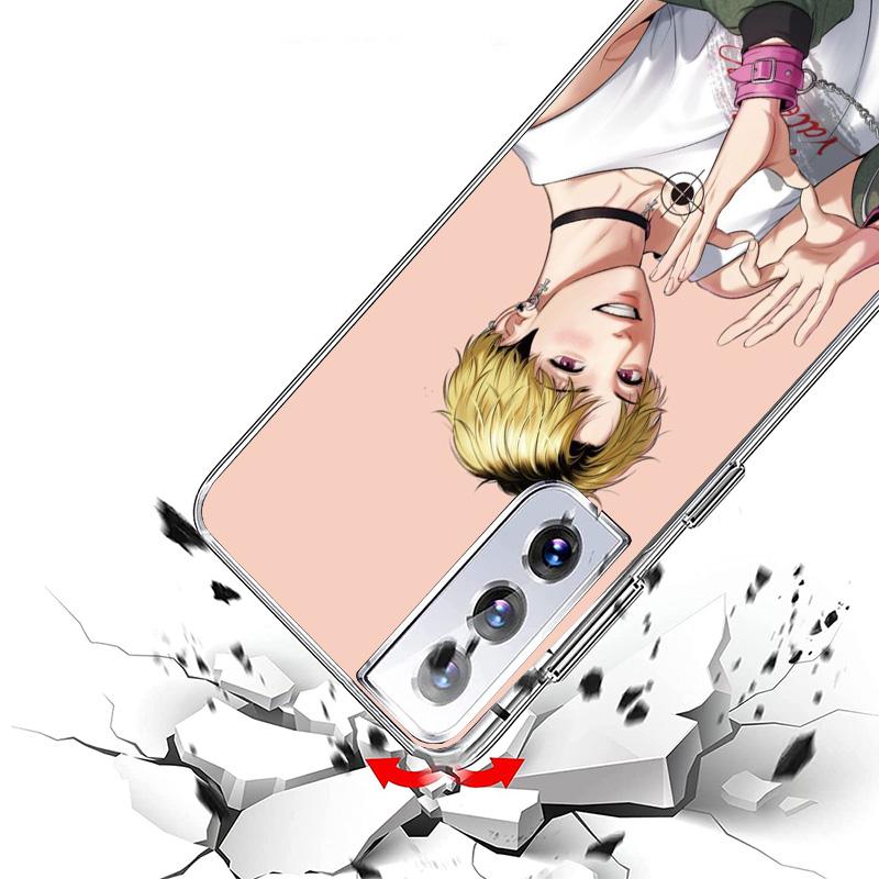 Anime B-J-Alex Phone Case For Samsung Galaxy S26 S25 Edge S24 S23 Ultra S22 Plus S21 S20 FE Soft TPU Back Cover Funda Galaxy S25