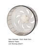 Hamster Running Disc Toy Mute Anti-skid Rotatory 13cm Small Hamster Running Wheel Cage for Indoor