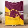 1pc Football Team (19) Blanket, Gift, for Men and Women, Soft Blanket, Good for Sofa Bed Couch Travel, Lightweight Flannel Blanket