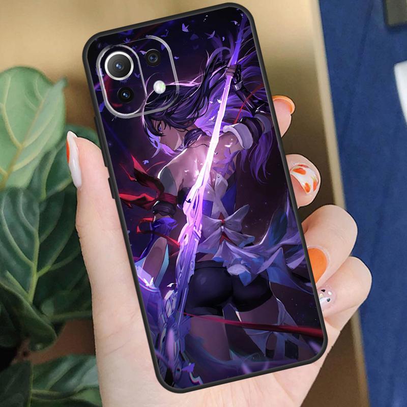 Honkai Star Rail Seele Case For Xiaomi 15 14 Ultra 13T 14T 15T Pro 17 Pro Max POCO X7 Pro X5 X6 F5 F6 F7 F8 Coque