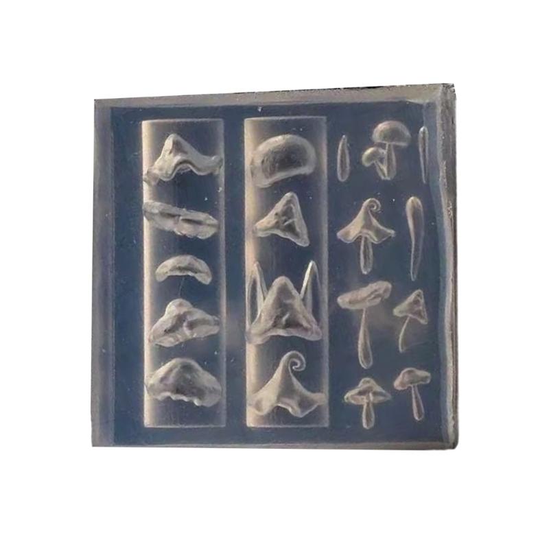Nail Art Moulds Silicone 3D Template Nail Designing Tool Delicate Shape Silicone Handmade Molds for Manicure Creation