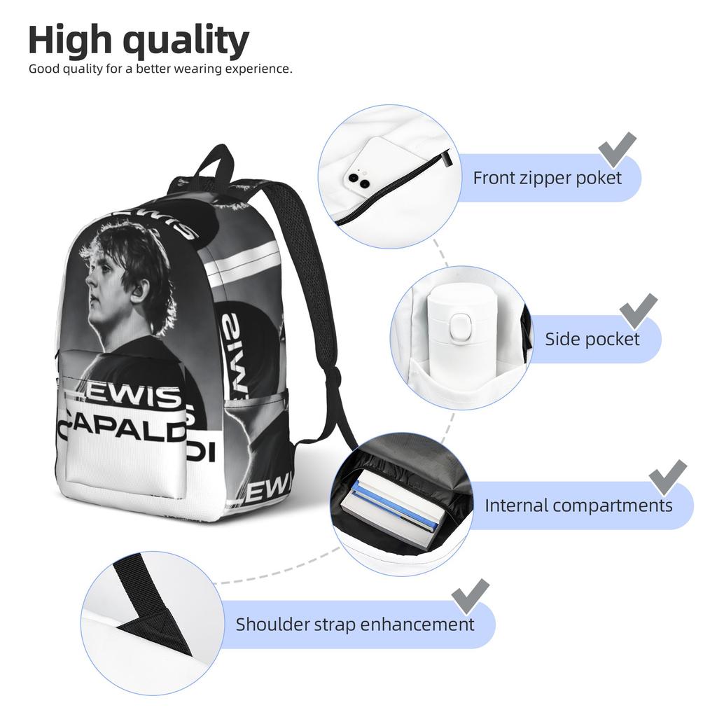 Bob Dylan Singer Cool Everyday Backpack Sports High School Hiking Outing  Daypack for Men Women Laptop Computer Sling Tote