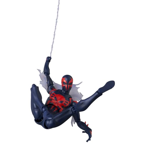 MAFEX No. 239 Spider-Man 2099 (Comic Ver.) - Approximately 155mm Tall, Non-Scale, Painted Action Figure