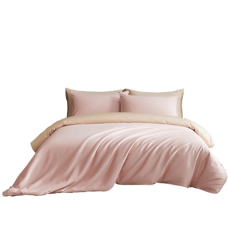 MIDO HOUSE 100-Thread Count Long-Staple Cotton Sateen Bedding Set