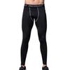2-Piece Set of Stretch Sweat Tights for Training, Innerwear, Cold Weather, Sports, and Fitness (XL, Black/Gray Line)