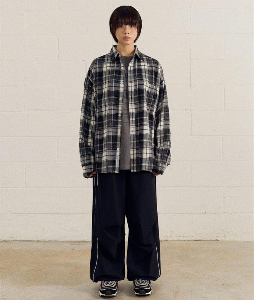 [USED] straykids Reno wearing FILLUMINATE check shirt