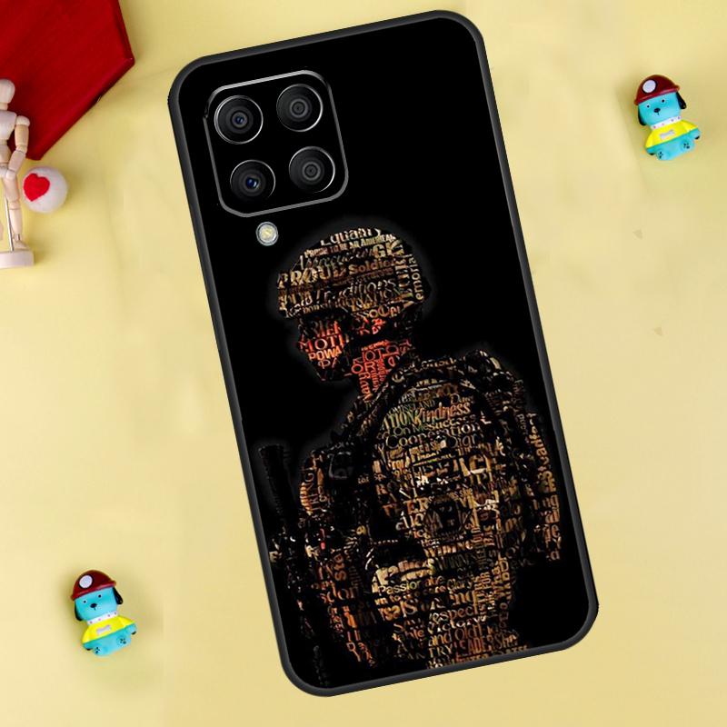 Camo military Army Case For Samsung Galaxy M33 M15 M55 M31 M13 M12 M14 M06 M16 M36 M56 M53 M32 M52 M35 M34 M54