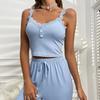 Women's Homewear Lace Camisole Trousers Set of Comfortable Stretch Home Leisure Can Be Worn Outside Pajamas
