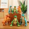 3545Cm Bambola Spinosauro Simulazione Giocattolo di Peluche Ripieno In Piedi Spaventoso Verde Blu Arancione Peluche Dinosauro Regalo di Compleanno