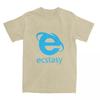 Herren Ecstasy T-Shirts Beliebtes Logo 100% Baumwolle Kleidung Strand Straßenstil Kurzarm T-Shirt Rundhals Neuheit Lässiges T-Shirt