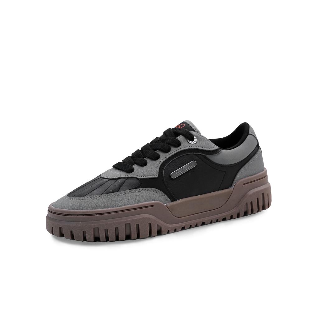Anta KAI Hélà TRIBE Coverage Slip Resistant And Abrasion Resistant Low Top Platform Skateboard Shoes Men's Volcanic Ash 112611803-3