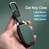 Zinc Alloy Leather Car Key Cover Fits For Modern Ix35 Ix25 Ix45 Tucson Sonata Rena Creta Verna Solaris Mistra Elantra Key Chain