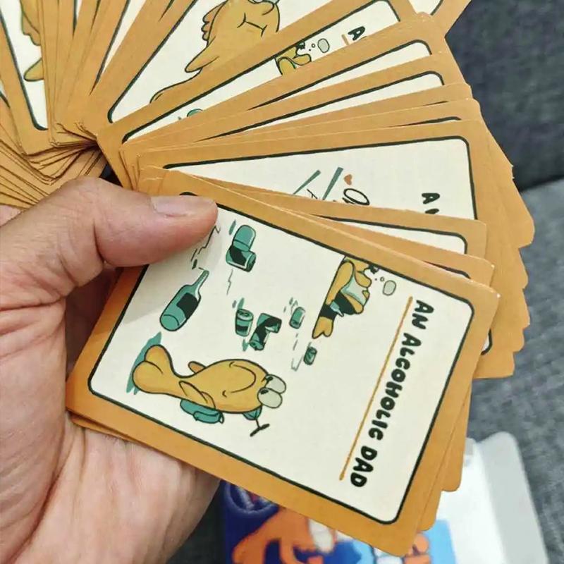 Fisch Karten Spiel Selbst Spaß Scherzgeschenk Lustige Brettspiele Mit Einem Twist Nacht Familien Interaktion Partyspiel Für 2+ Spieler