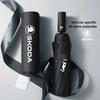 High-end Car Folding Sunshade Windproof Umbrella For Skoda Yeti Kamiq Kodiaq Karoq Octavia Fabia Rapid Vrs Mk3 Superb A4 A6 A7