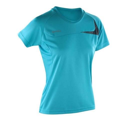 Spiro Womens/Ladies Dash Training T-Shirt