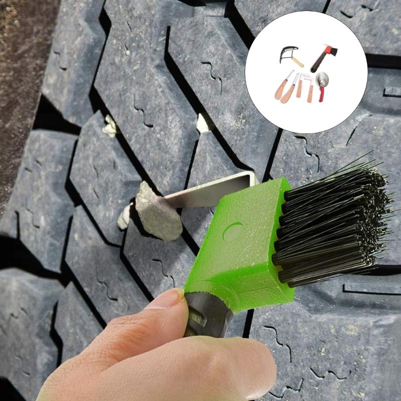 Ergonomic Grip Hoof Trimmer Stainless Steel Hoof Trimming Tool Multifunctional Equine Hoof Care Set for Farm Animal