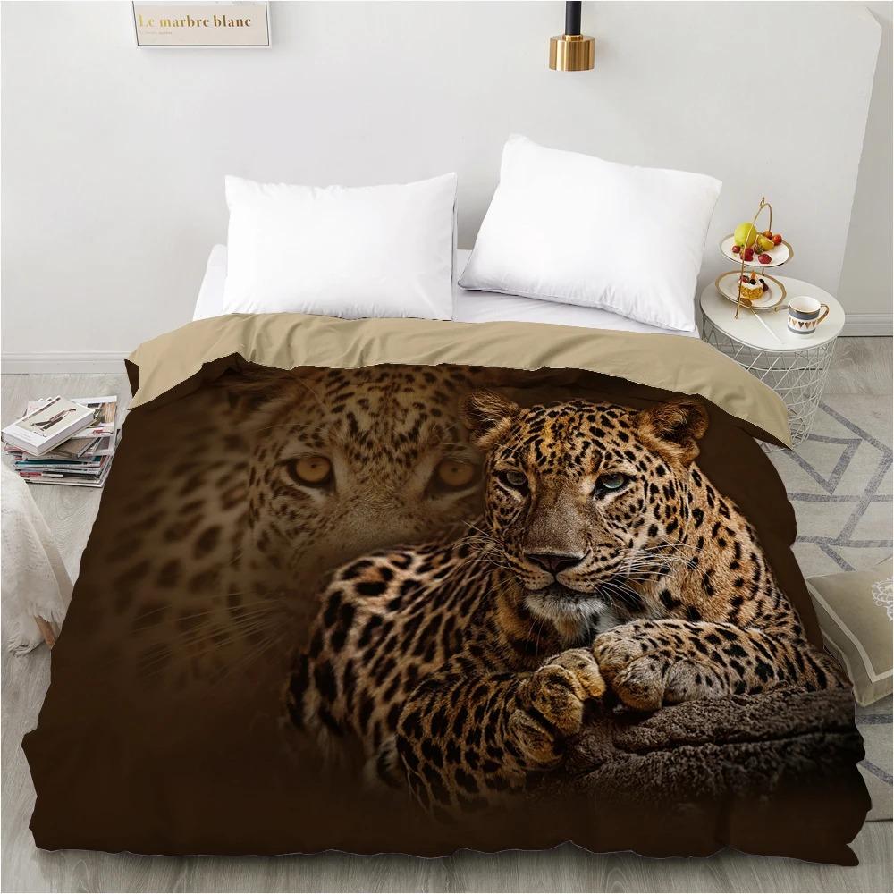 3D Duvet cover QuiltBlanketComfortable Case Luxury Bedding 135 140x200 150x200 220x240 200x220 for Home animal tiger