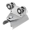 Stainless Steel Track Roller Wheel Trolley 24mm Pulley Diameter Cable Pulley Track Roller Wheel