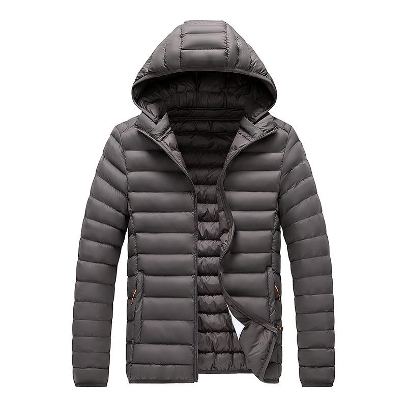 Padded-on Men's Winter Coat Slim and Light Padded Jacket Light and Thin Large Size Multi-color Down Padded Clothes Men Supply