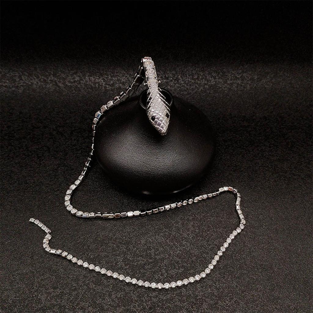 Fermacapelli Scintillante Copricapo Serpente Fermagli per Capelli a Forma di Serpente Materiale in Lega Fermaglio per Capelli Accessorio alla Moda per Ogni Occasione