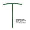6Pcs Half Round Plant Support Stake Weather Resistant Plastic Tomato Planting Flower Support Ring for Garden