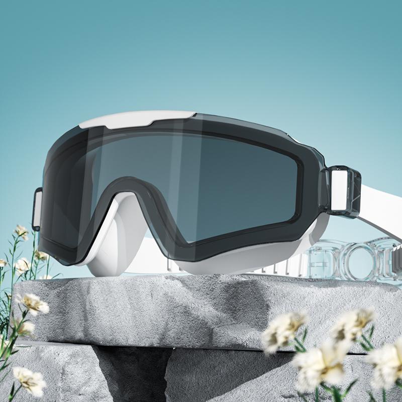 New Stylish Swimming Goggles Big Frame UV Protection Waterproof HD Vision Adults Swim Goggles for Men and Women