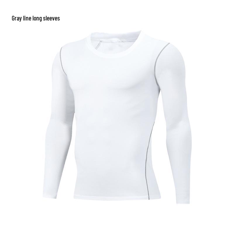 Men's Compression Training Tights - Base Layer Pants for Running, Basketball, and Fitness