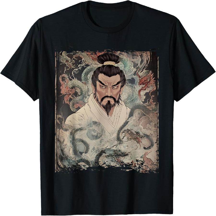 Dragon Sage Warrior Ancient Guardian T-Shirt XXXXXL чёрный