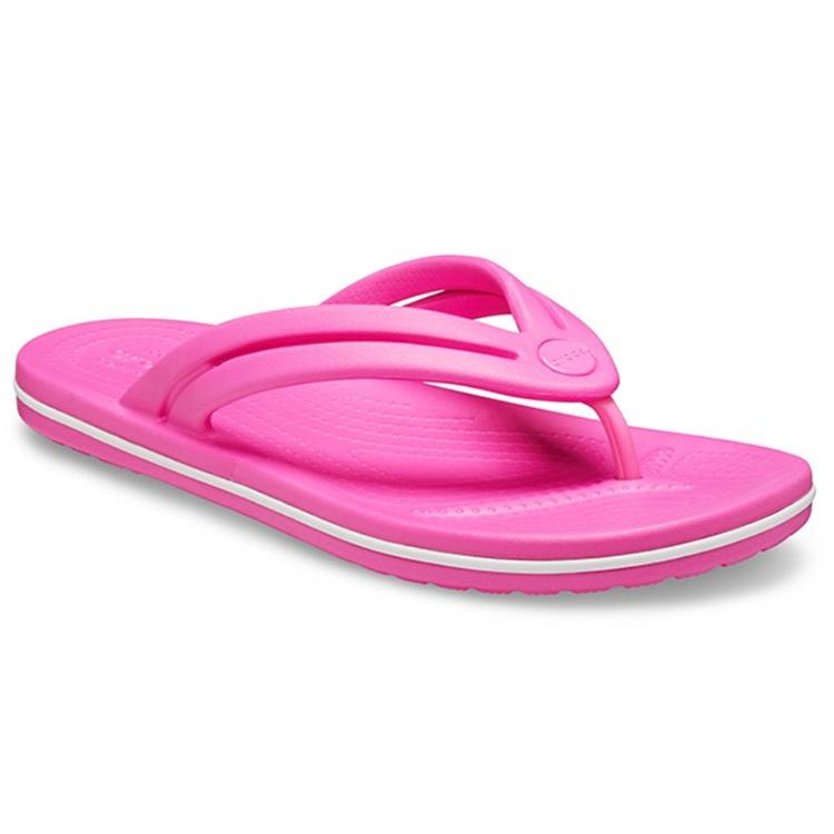 Crocs Flip Flops Pink Women's 206100-6QQ