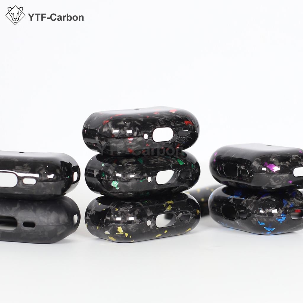 YTF-carbon Kohlefaser Hülle Für AirPods Pro 3 Kabelloses Laden Bluetooth Kopfhörer Skin Cover für AirPods pro 2 Dünn und leicht