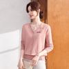 Elegant Spring Knit Top for Middle-Aged Women: New 2026 Style for Moms