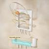 Storage Rack with Drip Tray for Pot Lids Cutting Boards Wall-mounted No Drilling Required Strong Adhesive Rack for Kitchen Organize