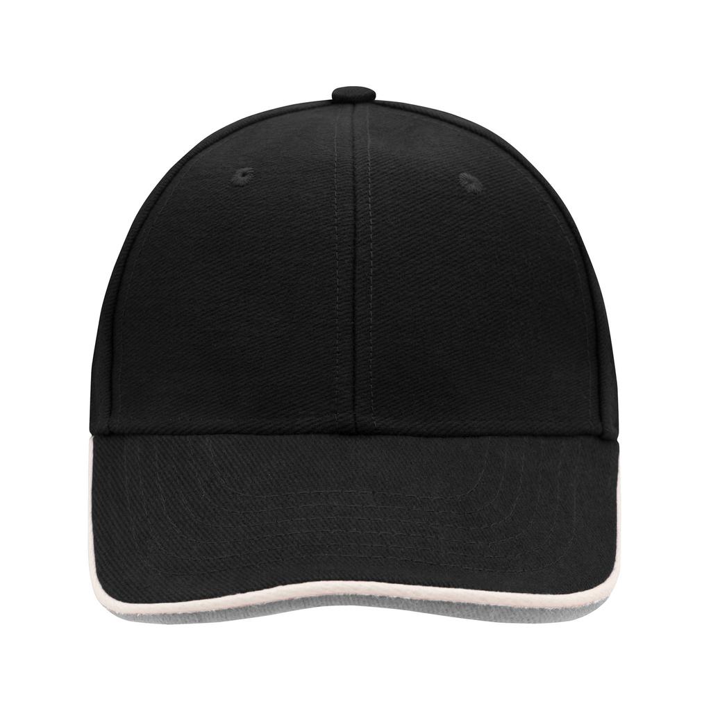 Myrtle Beach 6 Panel Double Sandwich Peak Cap