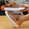 Thick-soled Sequined Board Shoes Heighten Casual Sports Shoes Breathable and Lightweight Outdoor Flat Shoes Couple Tide Shoes