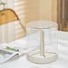 Rotating Clear Display Case Stand for Dolls Creative Decoration Dustproof Figures Holder
