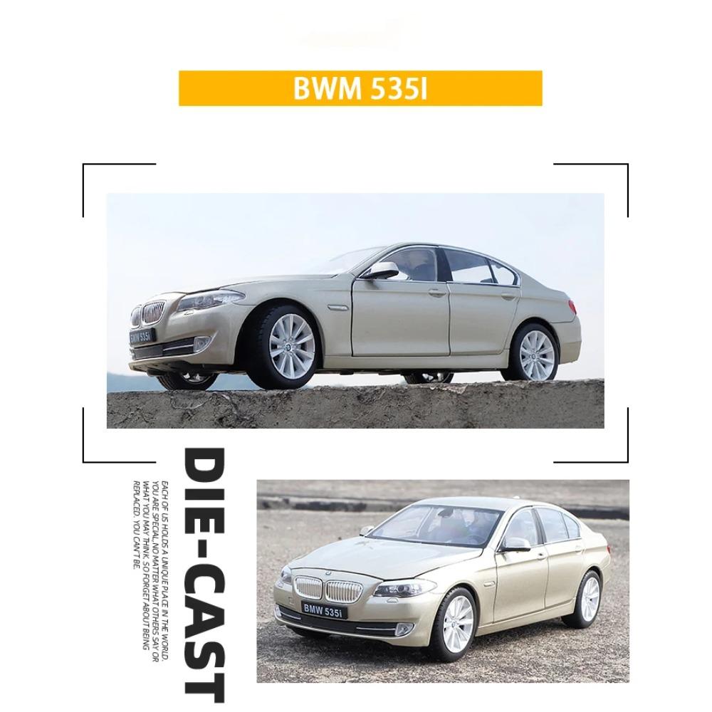 WELLY 1/24 BMW 535i Alloy Car Diecasts & Toy Vehicles Car Model Miniature Scale Model Car for Children